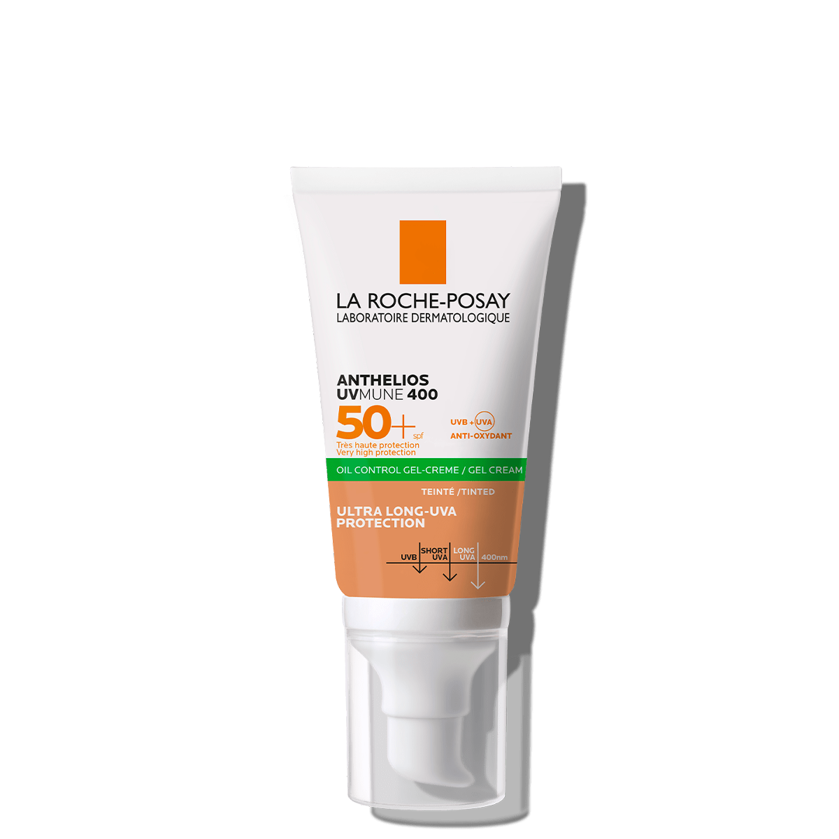 ANTHELIOSUVMUNE 400 OIL CONTROL GÉL-KRÉM SPF50+ TÓNOVANÝ