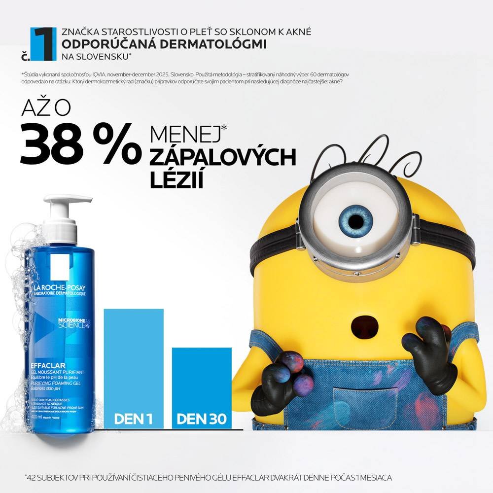 EFFACLAR ČISTIACI PENIVÝ GÉL