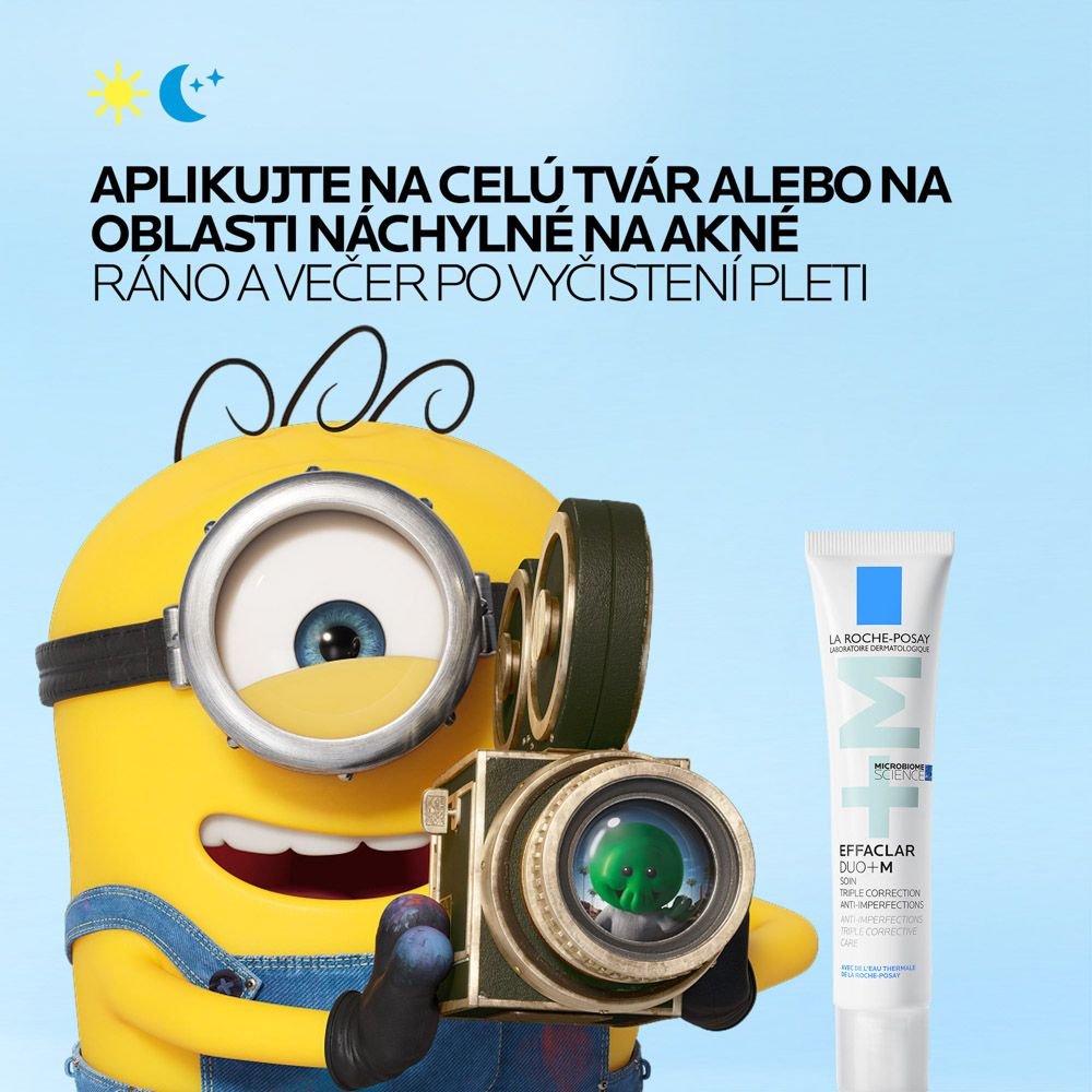 EFFACLAR DUO+M TROJITÁ ÚČINNOSŤ PROTI NEDOKONALOSTIAM